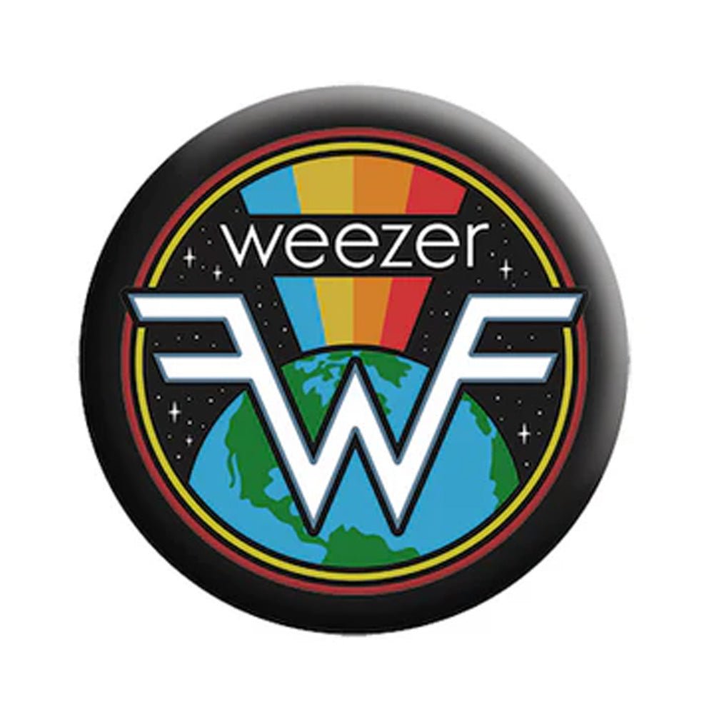 WEEZER ウィーザー - Earth Rainbow / バッジ - PGS